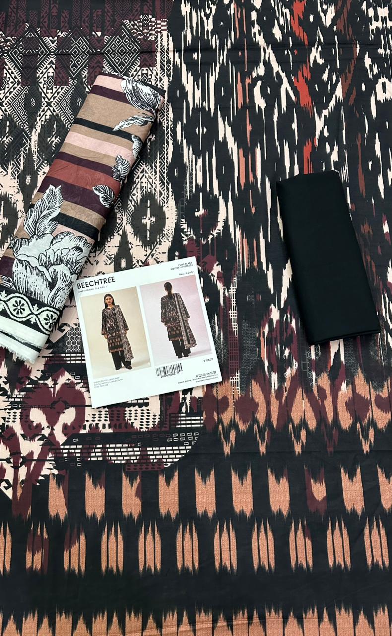 BEECHTREE 3Pc Digital Print D28