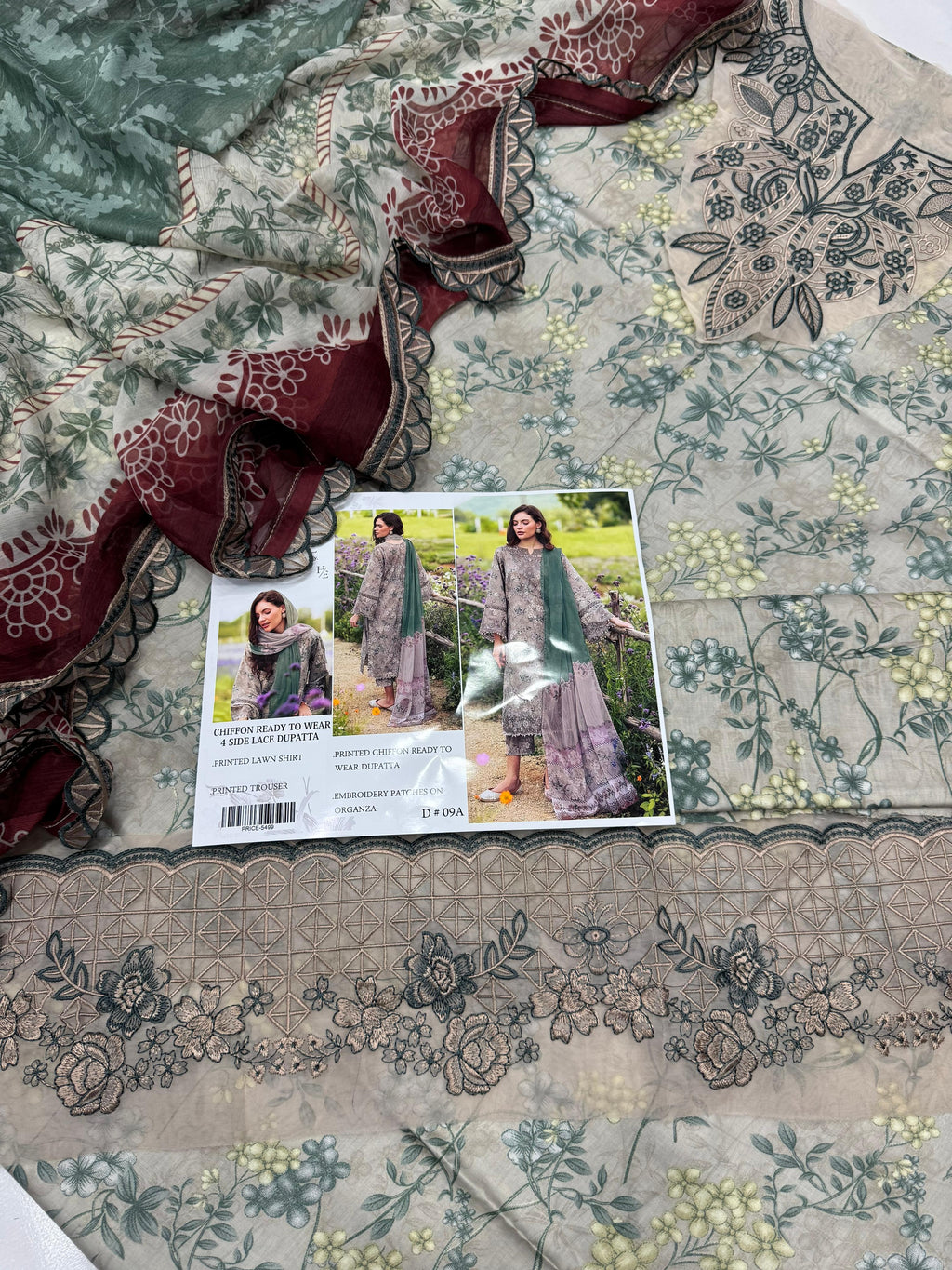 BAROQUE Digital Print 3pc D30