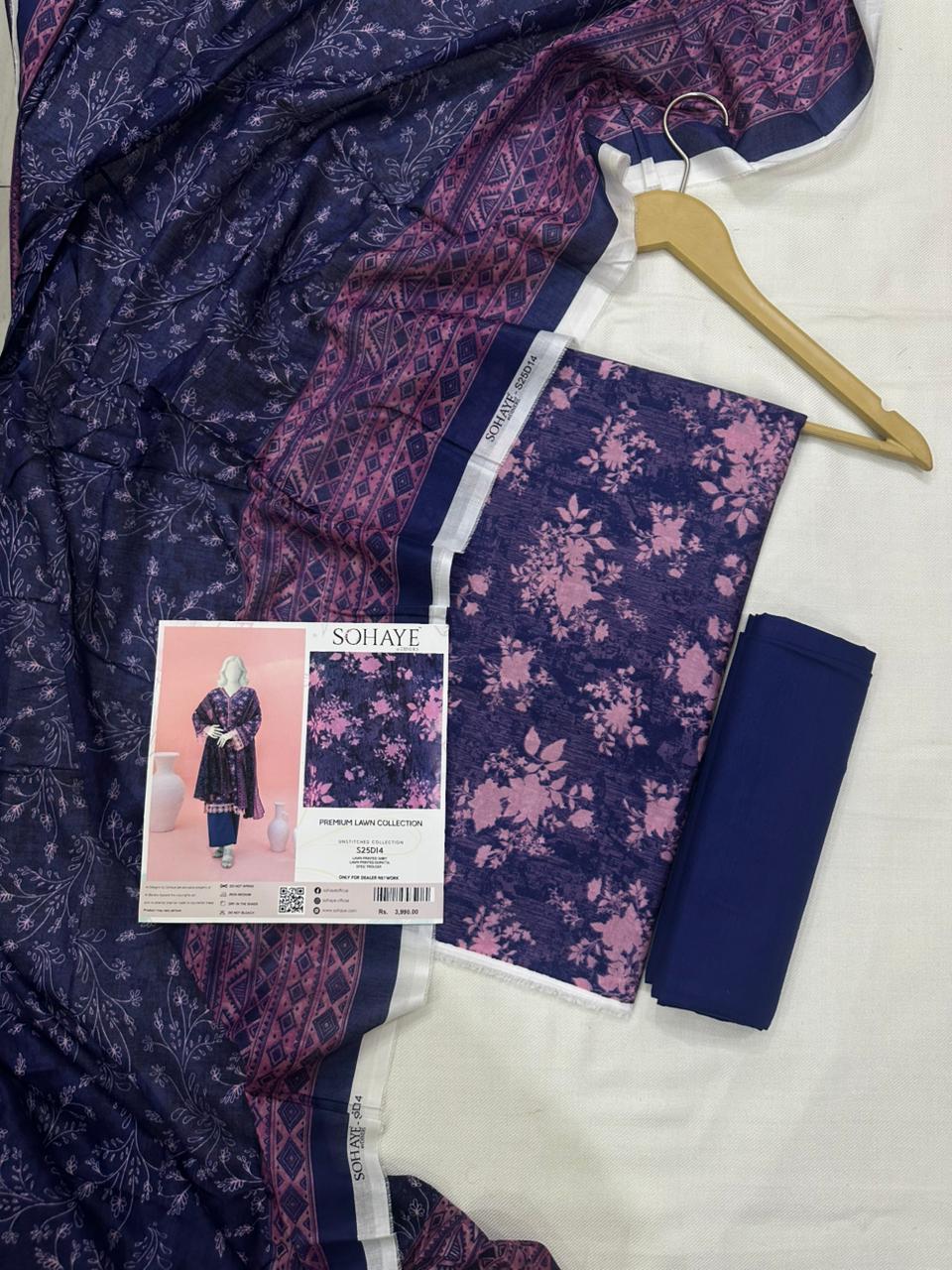 SOHAYE By Diners 3Pc Digital Print D20