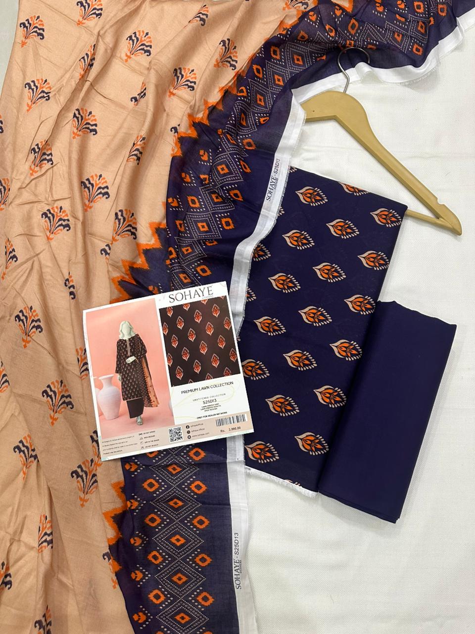 SOHAYE By Diners 3Pc Digital Print D22