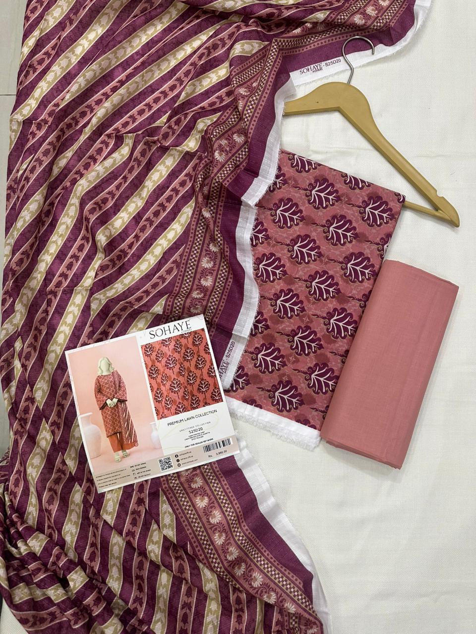 SOHAYE By Diners 3Pc Digital Print D16