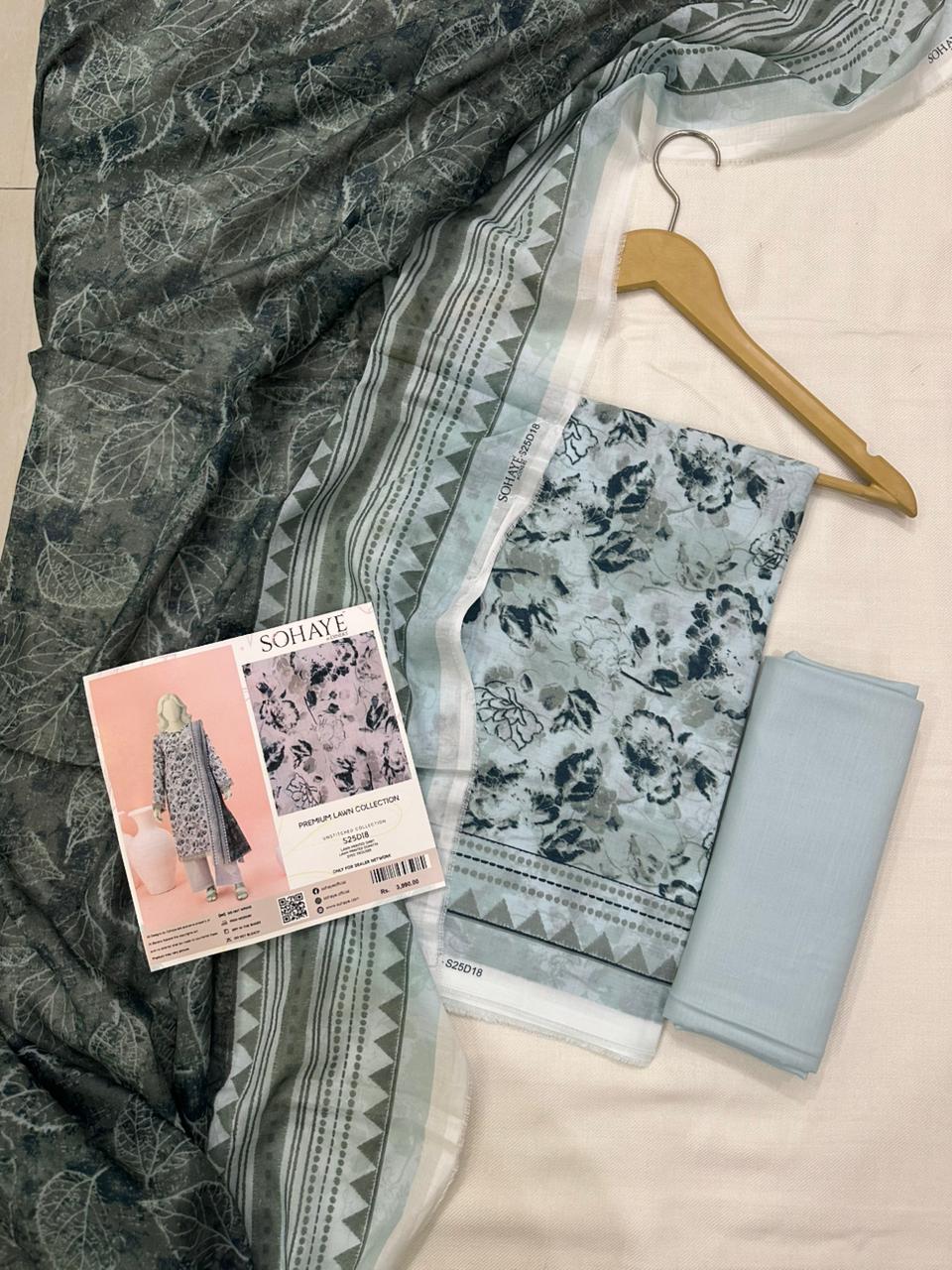 SOHAYE By Diners 3Pc Digital Print D21