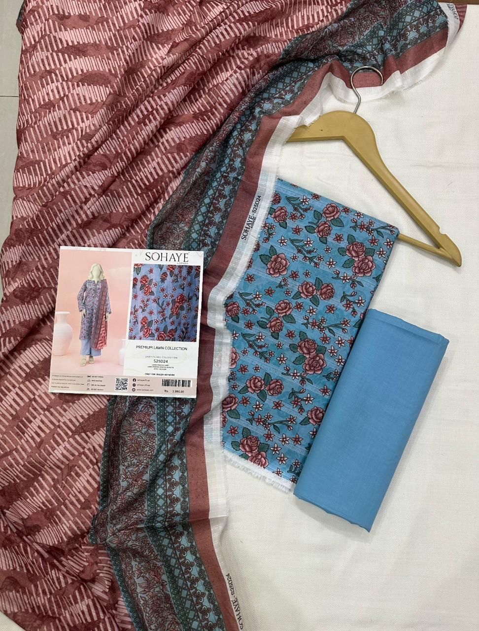 SOHAYE By Diners 3Pc Digital Print D15