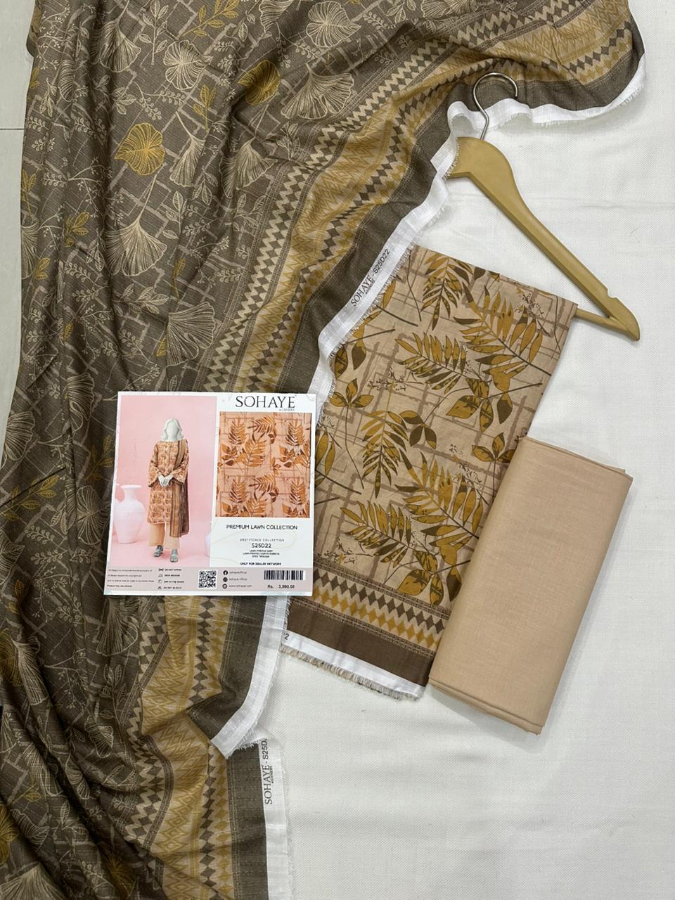 SOHAYE By Diners 3Pc Digital Print D19