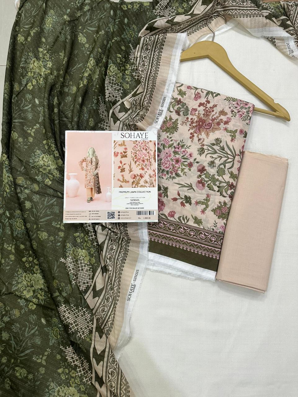 SOHAYE By Diners 3Pc Digital Print D13