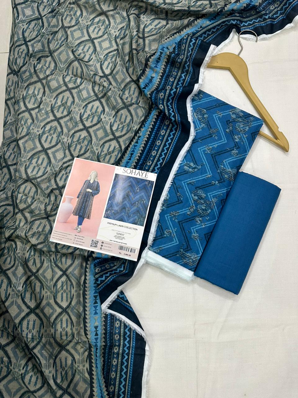 SOHAYE By Diners 3Pc Digital Print D23