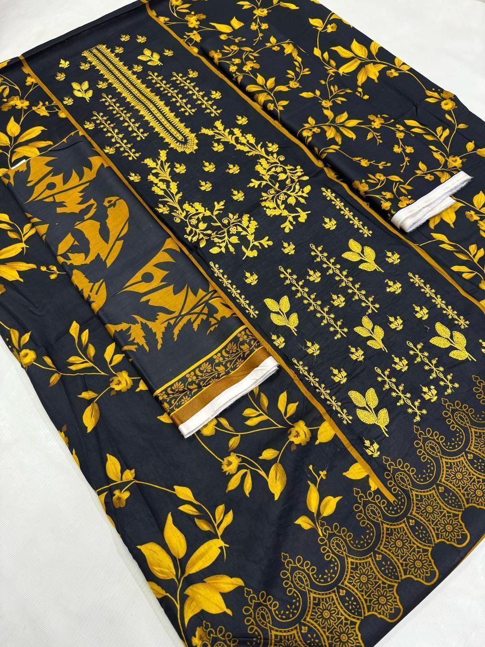 NECK PANEL EMBROIDERED D43