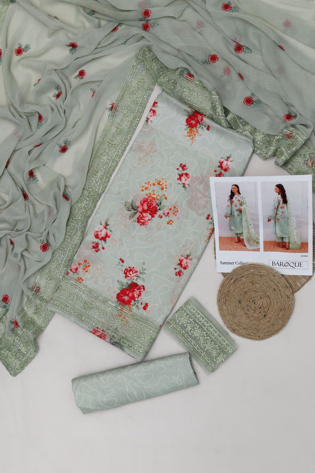 BAROQUE 3PC | UNSTITCHED | D54