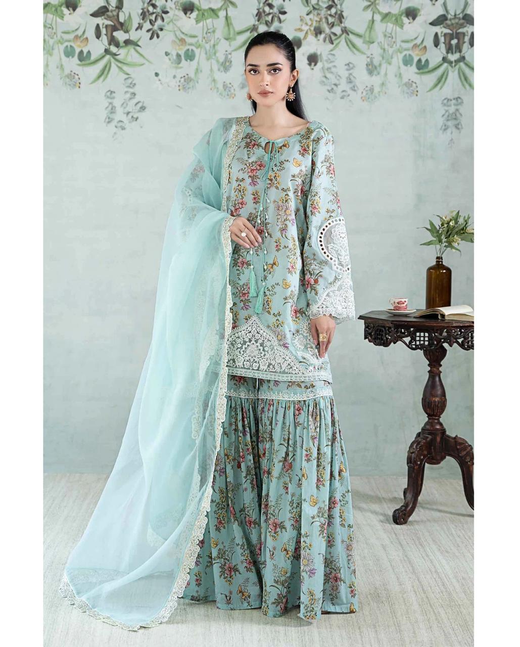 MARIA B 3PC | UNSTITCHED | D51