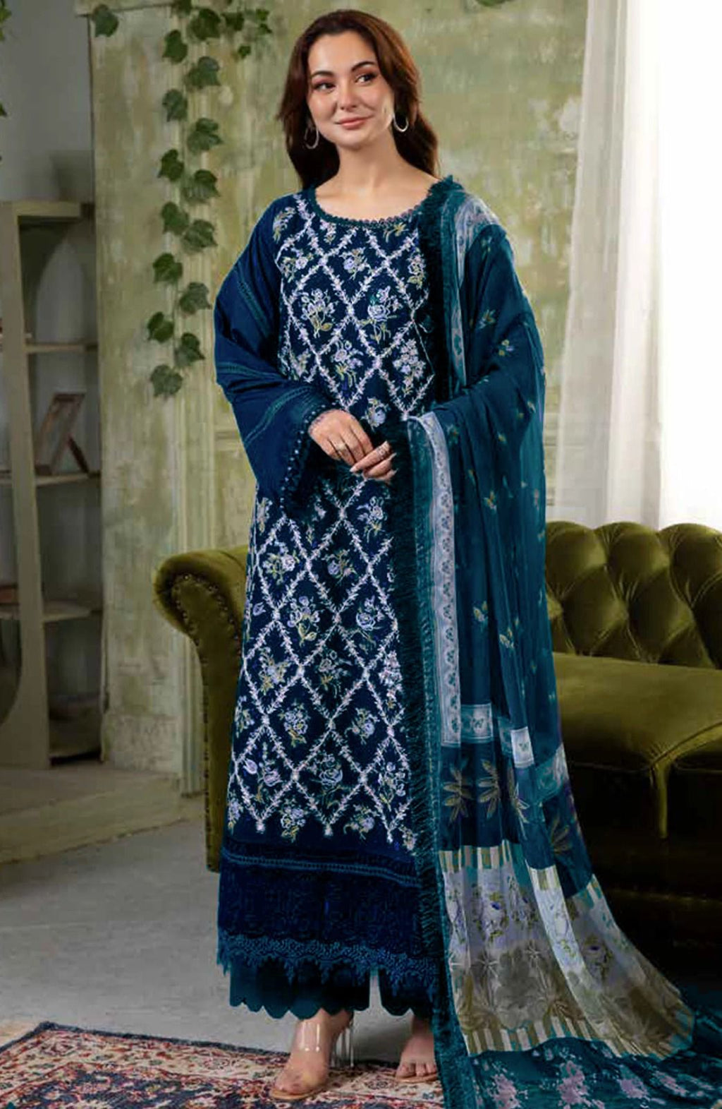 SOBIA NAZIR 3PC | UNSTITCHED | D50