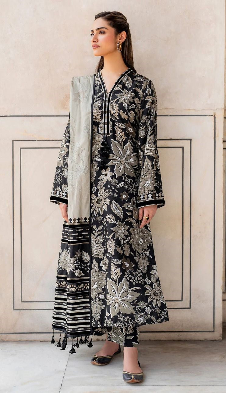 BAROQUE 3PC | UNSTITCHED | D68