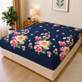 Printed Quilted Mattress Cover (Design 02)