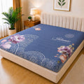 Printed Quilted Mattress Cover (Design 05)