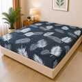 Printed Quilted Mattress Cover (Design 01)