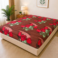 Printed Quilted Mattress Cover (Design 11)