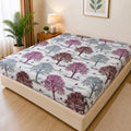 Printed Quilted Mattress Cover (Design 17)