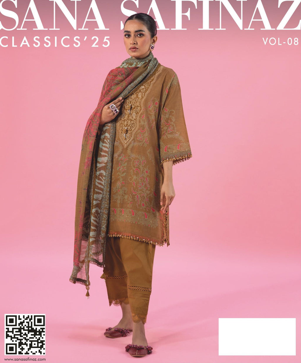 SANA SAFINAZ  3Pc Digital Print D6