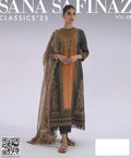 SANA SAFINAZ 3Pc Digital Print D9