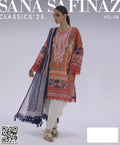 SANA SAFINAZ  3Pc Digital Print D5